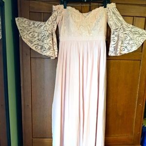 Pinkblush Maternity Evening Gown